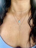 The Courageous Love triple layer necklace