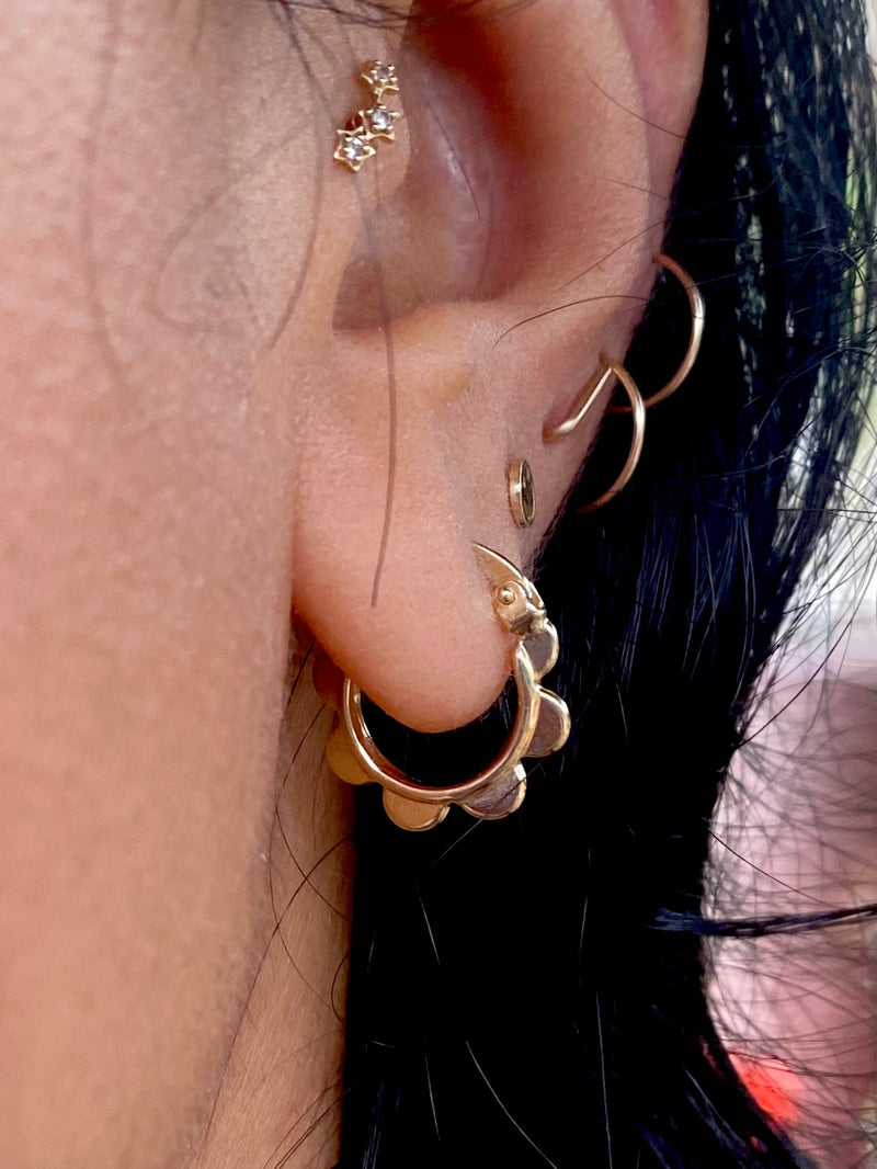 Flower power hoops
