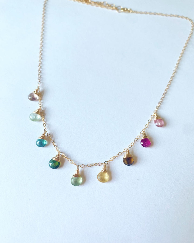 Rainbow Love Necklace