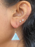 Moon goddess earrings