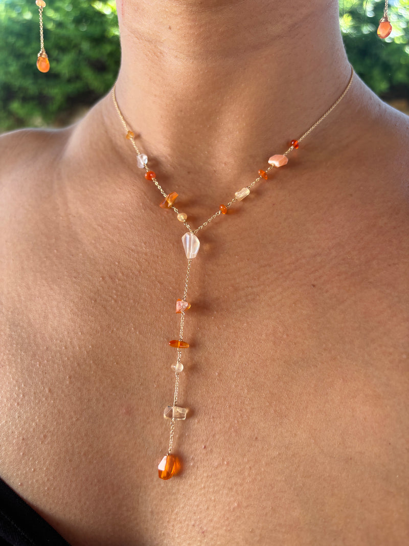 Sunset cliffs necklace