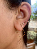 Time traveler earrings