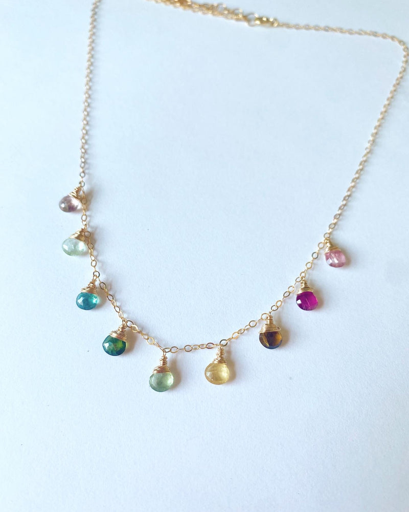 Rainbow Love Necklace